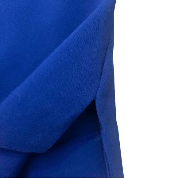 Modern Fit Torie Capri Pants Size 4 Cobalt Blue Career Office Casual Dressy Crop - Picture 5 of 9